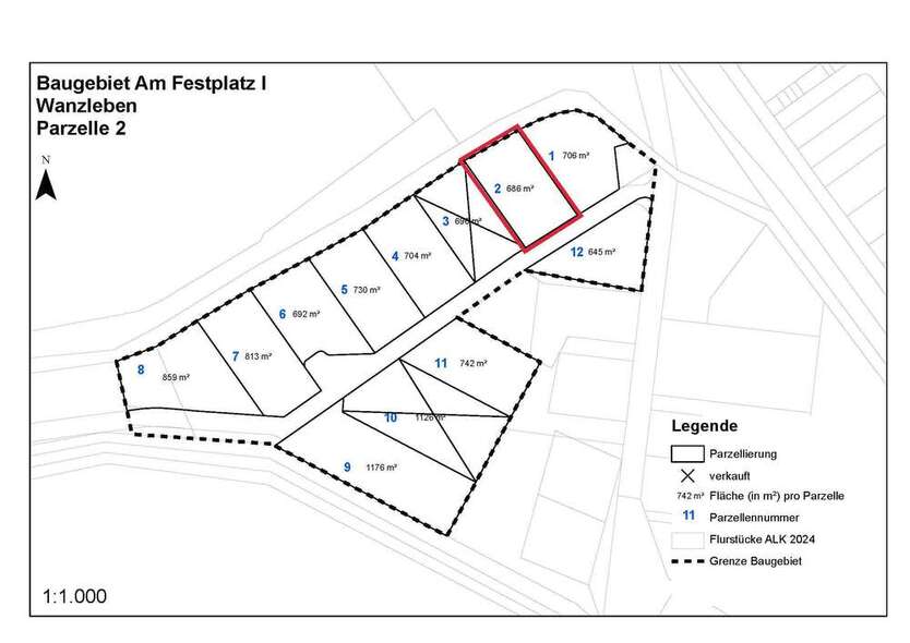 Grundstück zu verkaufen in Wanzleben-Börde 109.760 € 686 m²
