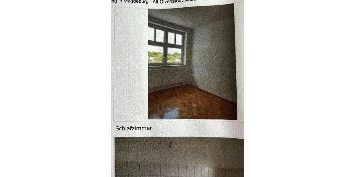 Etagenwohnung Magdeburg Alt Olvenstedt - 1 Zimmer, 42 m&sup2;, 499&euro; | Angebot:24245315