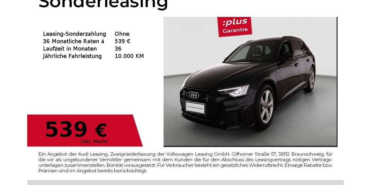 Audi A6 21.378 km 54.940 &euro; Magdeburg 39126