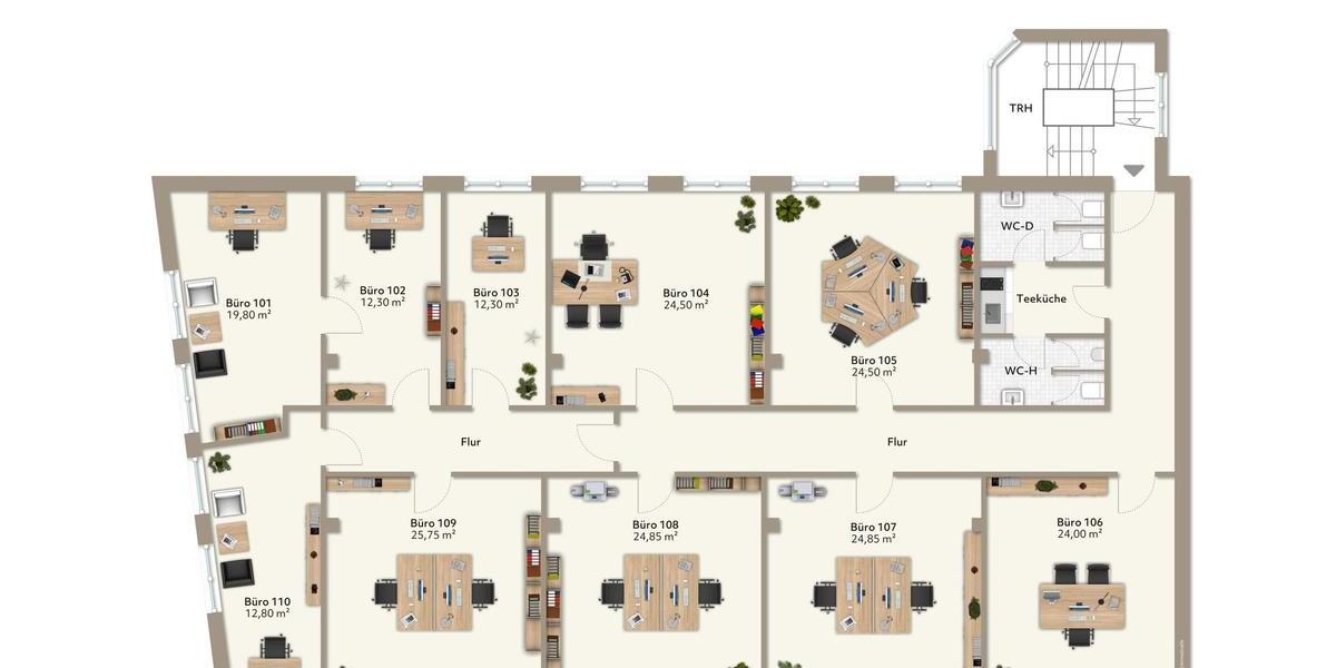 Büro-Praxisraum in Toplage zimmer