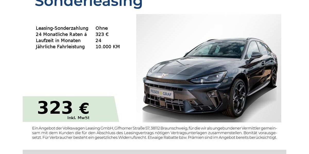 Cupra Leon 11.200 km 31.980 &euro; Magdeburg 39118