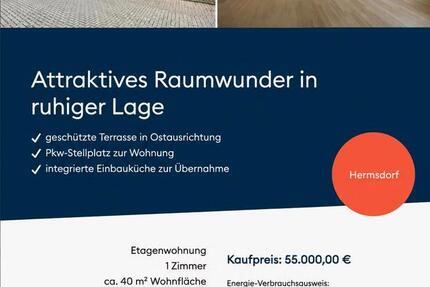 Wohnung Wolmirstedt - 1 Zimmer, 40 m&sup2;, 55.000&euro; | Angebot:27258965