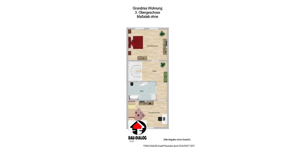 Etagenwohnung Magdeburg Neustädter See - 3 Zimmer, 89 m&sup2;, 100.000&euro; | Angebot:26160508