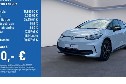 VW ID.3 5.500 km 36.980 &euro; Magdeburg 39116