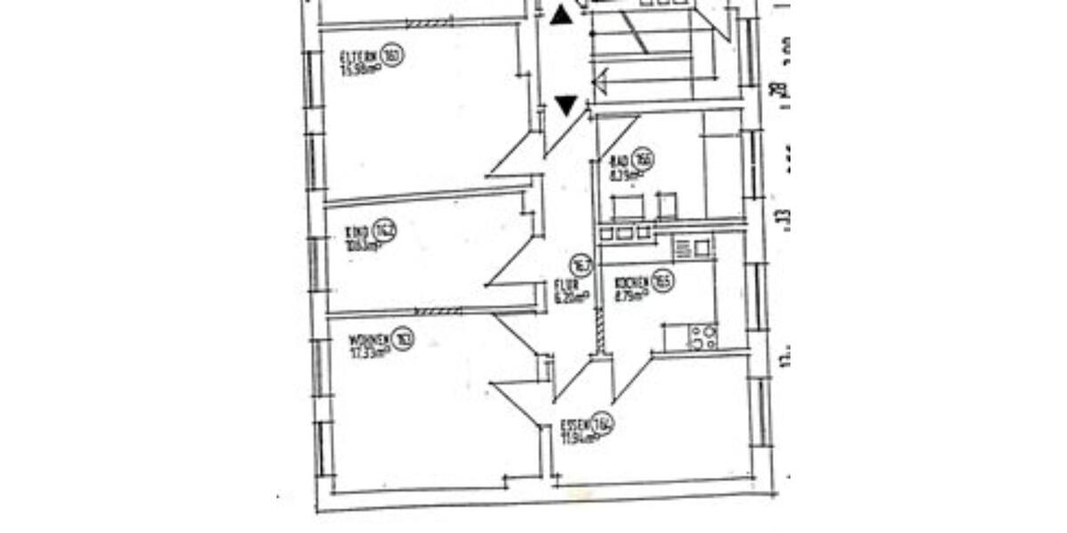 Etagenwohnung Magdeburg Leipziger Straße - 4 Zimmer, 79 m&sup2;, 555&euro; | Angebot:25783712