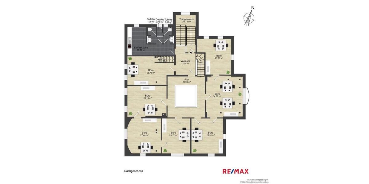 Gewerbeobjekt Magdeburg Leipziger Straße - 2.188&euro; | Angebot:24700456