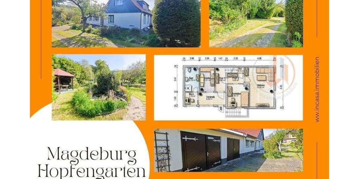 Einfamilienhaus Magdeburg Hopfengarten - 4.5 Zimmer, 95 m&sup2;, 199.000&euro; | Angebot:26071744
