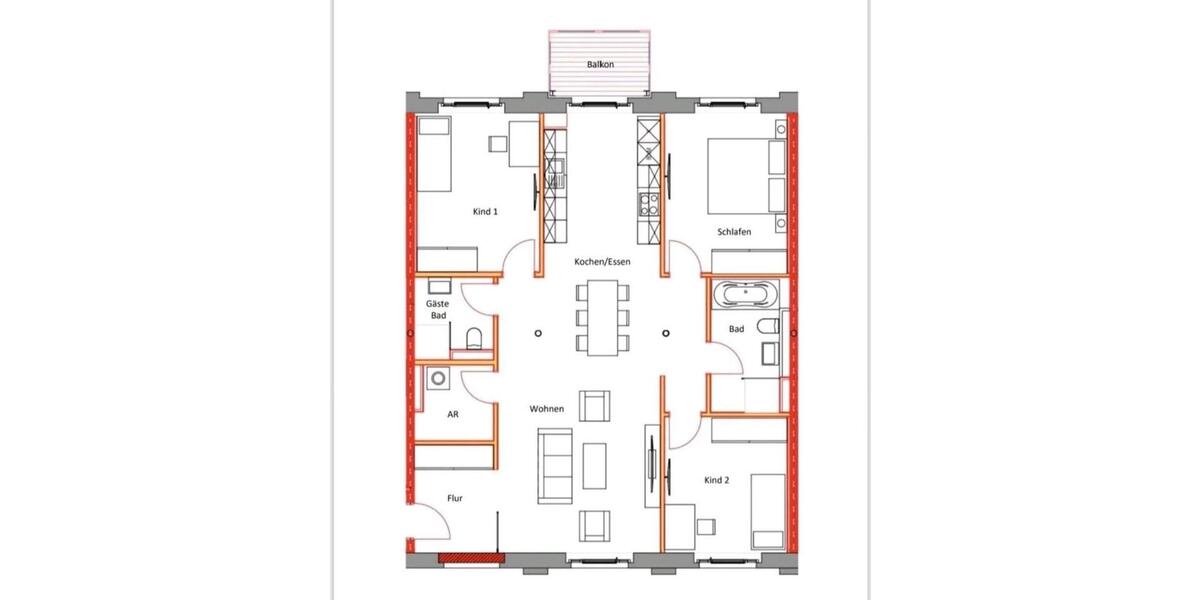 Etagenwohnung Burg - 4 Zimmer, 111 m&sup2;, 1.270&euro; | Angebot:24513246
