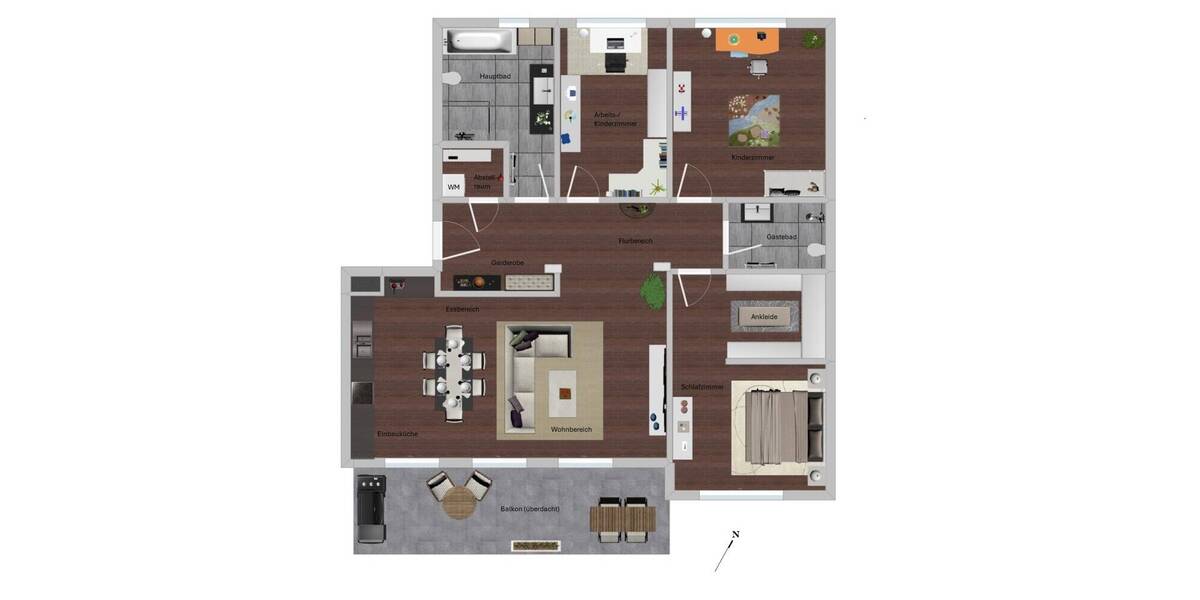 Etagenwohnung Magdeburg / Stadtfeld Stadtfeld Ost - 4 Zimmer, 126 m&sup2;, 545.000&euro; | Angebot:26674905