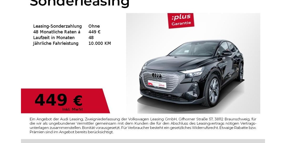 Audi Q4 7.134 km 47.990 &euro; Magdeburg 39126