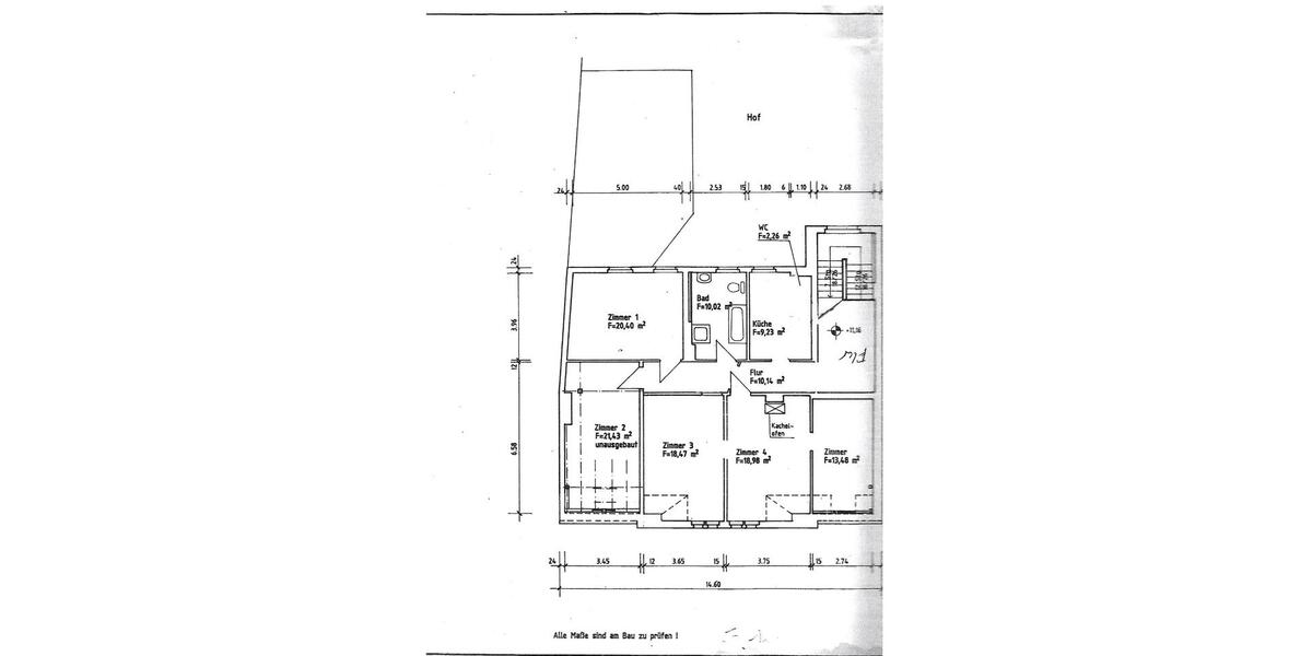 Etagenwohnung Burg - 5 Zimmer, 130 m&sup2;, 1.040&euro; | Angebot:25830133