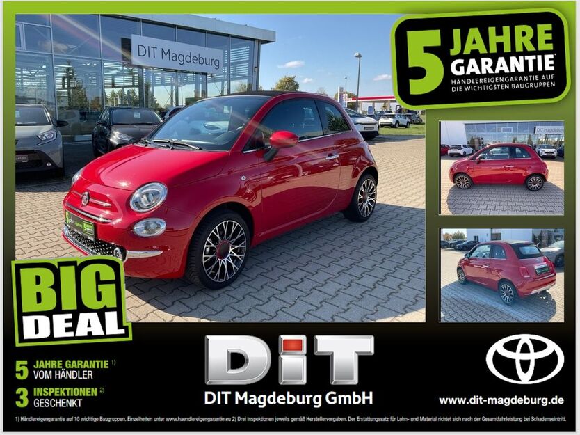 Fiat 500C 19.220 km 15.490 € Magdeburg 39120