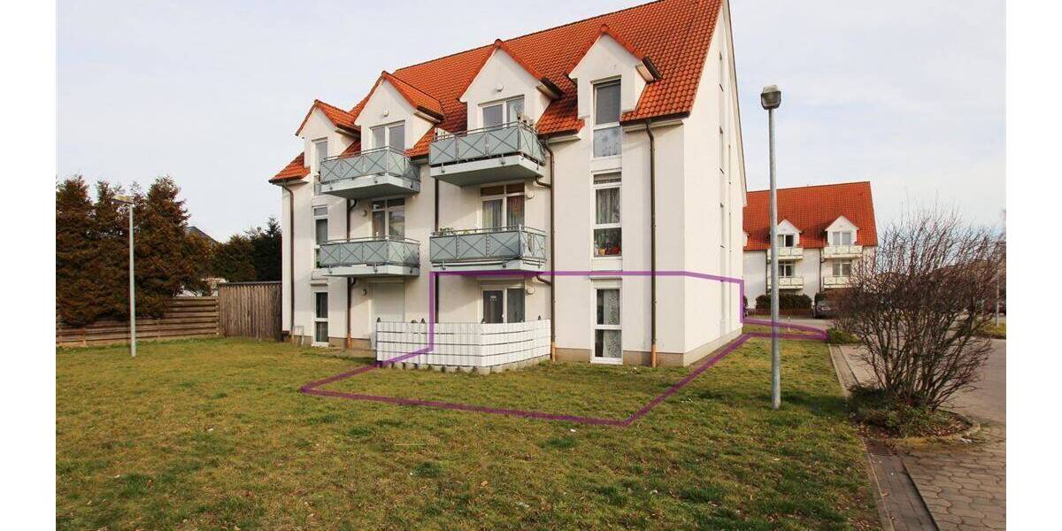 Terrassenwohnung Oschersleben - 3 Zimmer, 81 m&sup2;, 650&euro; | Angebot:26875265