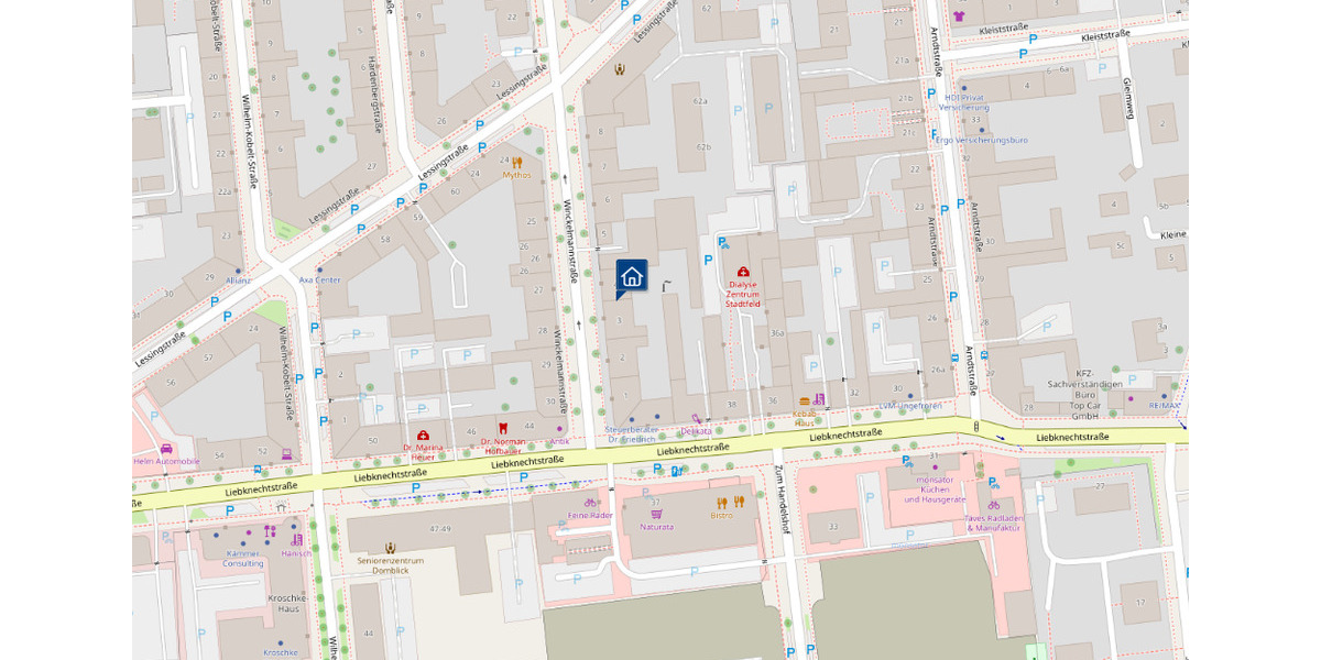 Erdgeschoßwohnung Magdeburg Nordwest - 3 Zimmer, 75 m&sup2;, 610&euro; | Angebot:25364621