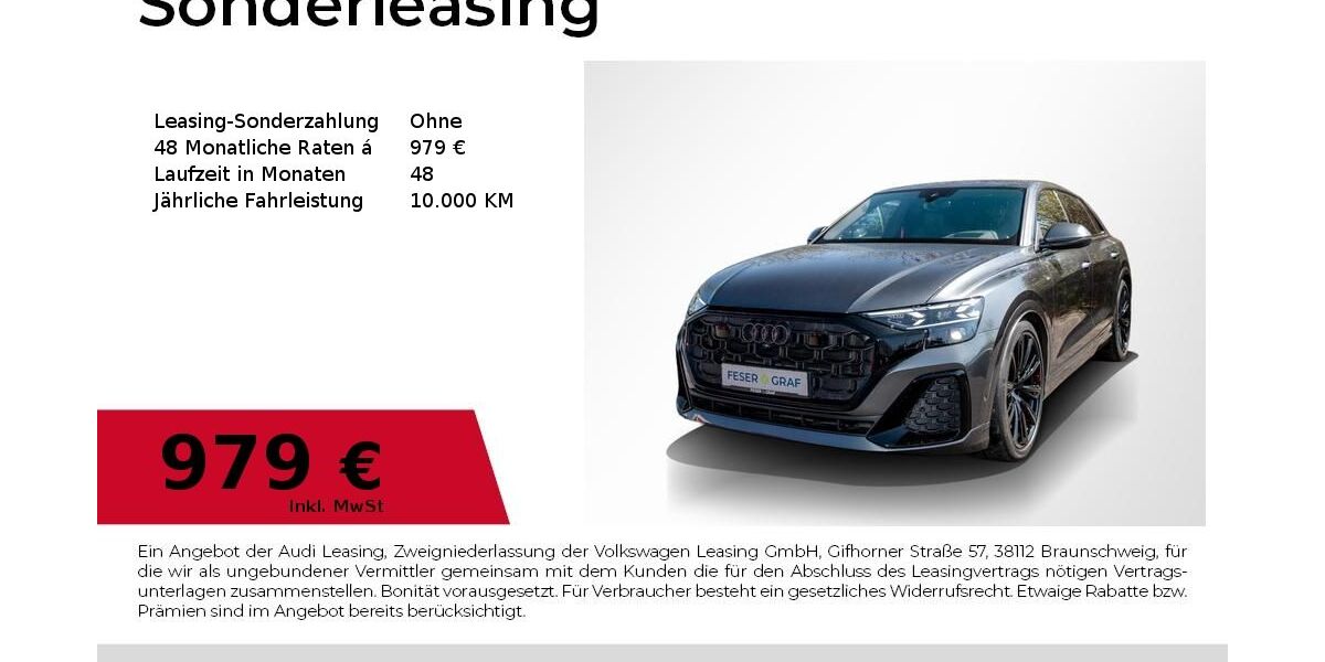 Audi Q8 18.900 km 84.940 &euro; Magdeburg 39126