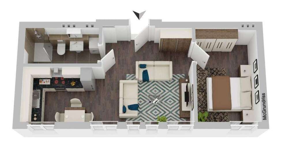 Wohnung zum Mieten in Magdeburg 350,92 € 42.28 m²