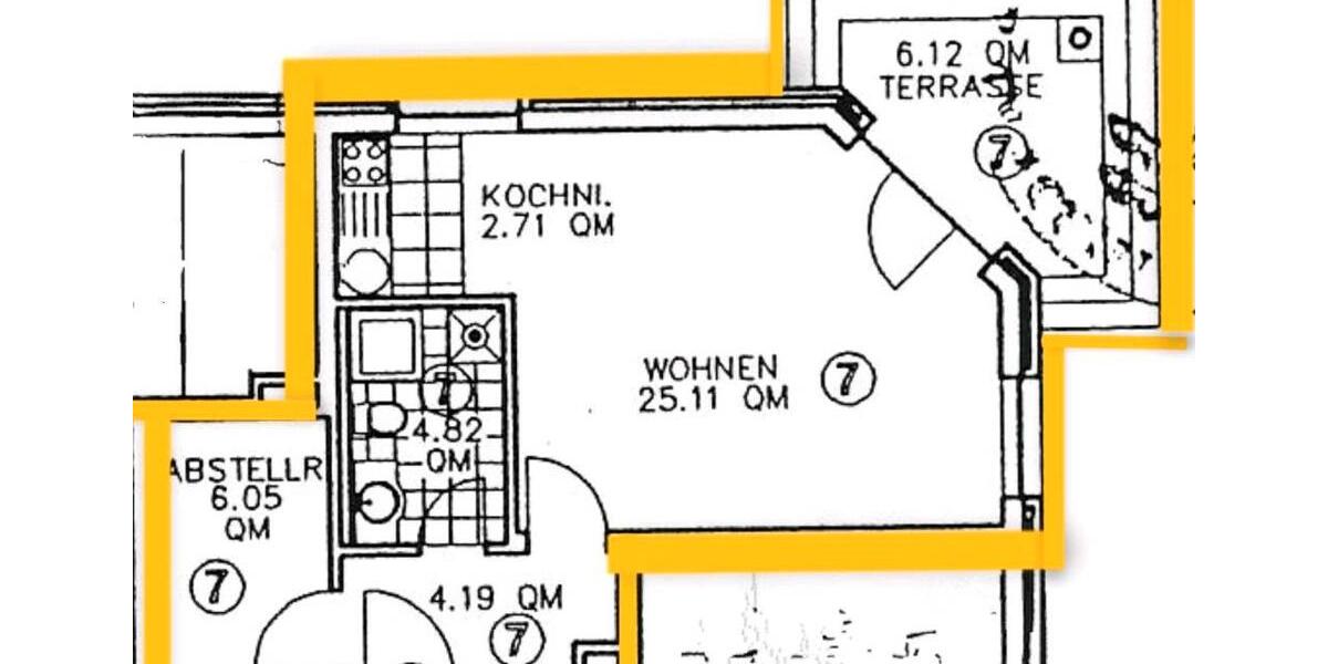 Etagenwohnung Barleben - 1 Zimmer, 46 m&sup2;, 83.000&euro; | Angebot:26007960