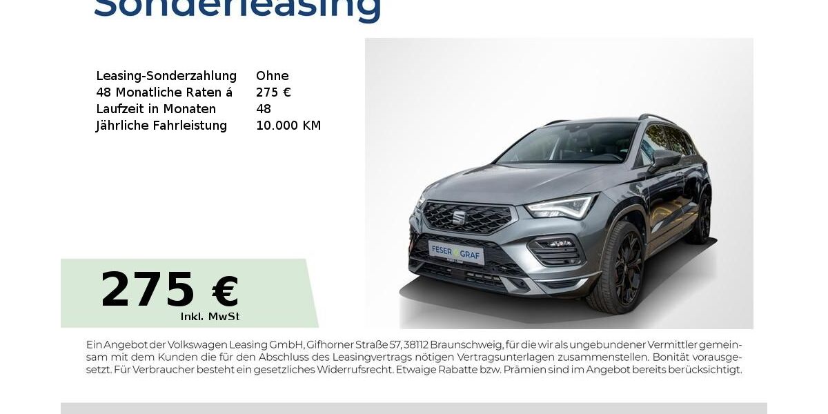 Seat Ateca 45.676 km 26.970 &euro; Magdeburg 39118