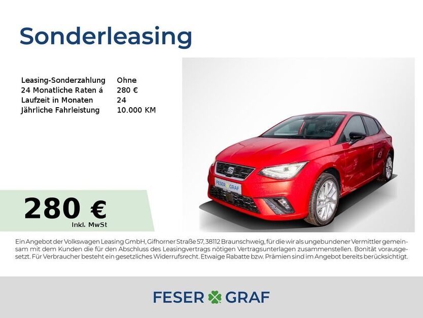 Seat Ibiza 5.500 km 22.480 € Magdeburg 39118