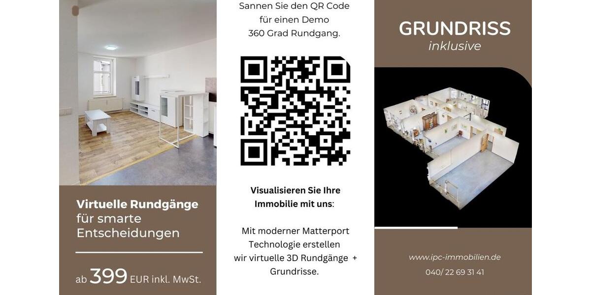 Etagenwohnung Magdeburg Nordwest - 2 Zimmer, 39 m&sup2;, 850&euro; | Angebot:26542220