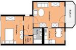 Etagenwohnung Oschersleben - 2 Zimmer, 56 m&sup2;, 358&euro; | Angebot:26557999