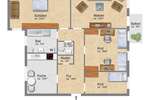 ruhige 4 Zimmer-Wohnung im Hinterhaus ***frisch renoviert*** mit Balkon