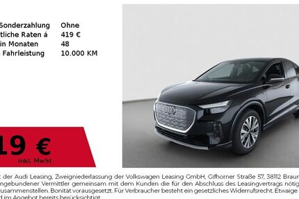 Audi Q4 8.133 km 44.990 € Magdeburg 39126