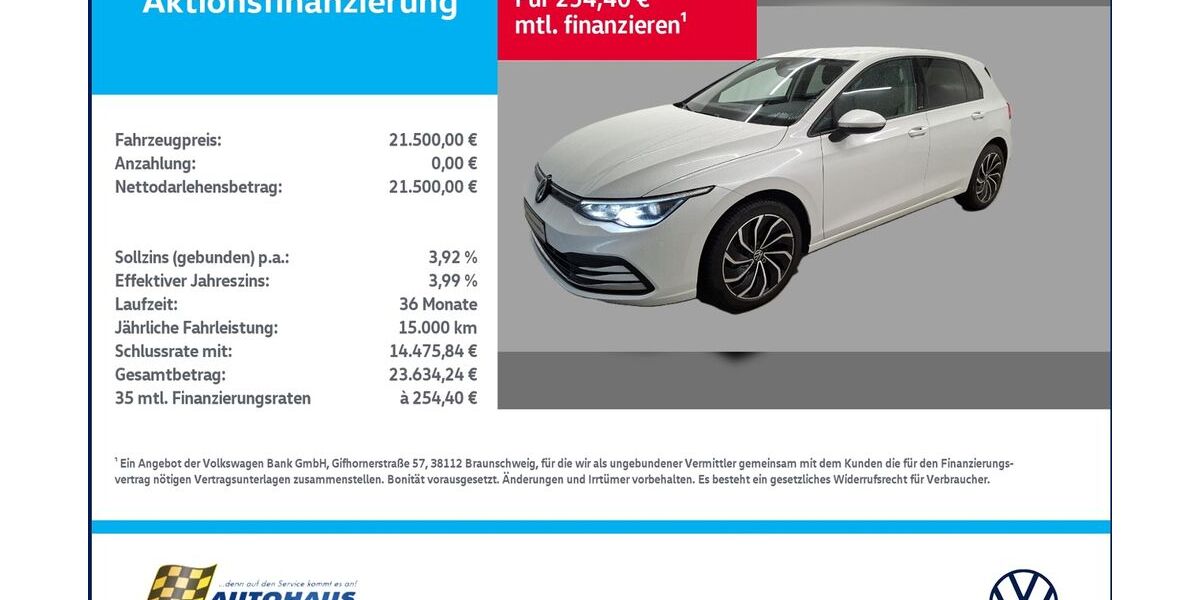 VW Golf 52.082 km 21.500 &euro; Wanzleben-Börde OT Hohendodeleben 39164