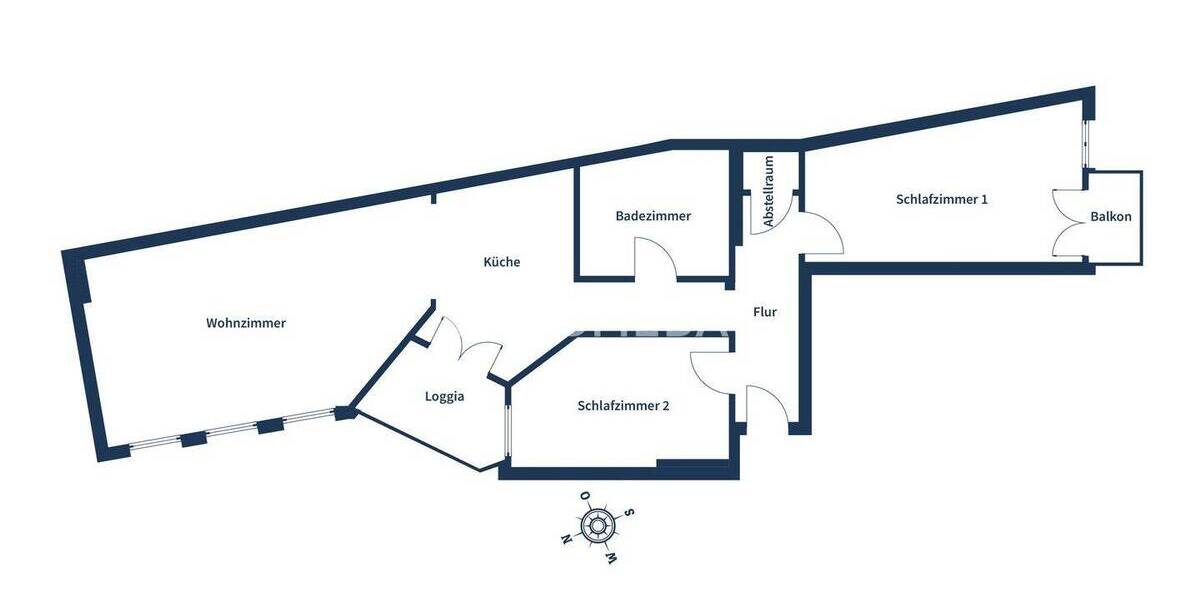 Etagenwohnung Magdeburg Stadtfeld Ost - 3 Zimmer, 83 m&sup2;, 249.000&euro; | Angebot:25997104