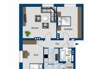 Etagenwohnung Magdeburg Leipziger Straße - 3 Zimmer, 70 m&sup2;, 413&euro; | Angebot:22911760