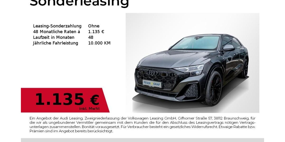 Audi Q8 9.900 km 101.990 € Magdeburg 39126