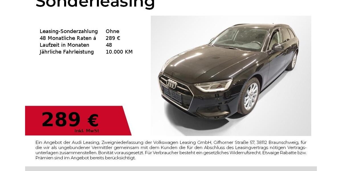 Audi A4 48.084 km 21.940 &euro; Magdeburg 39126