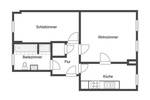 Etagenwohnung Magdeburg Buckau - 2 Zimmer, 51 m&sup2;, 65.000&euro; | Angebot:26584479