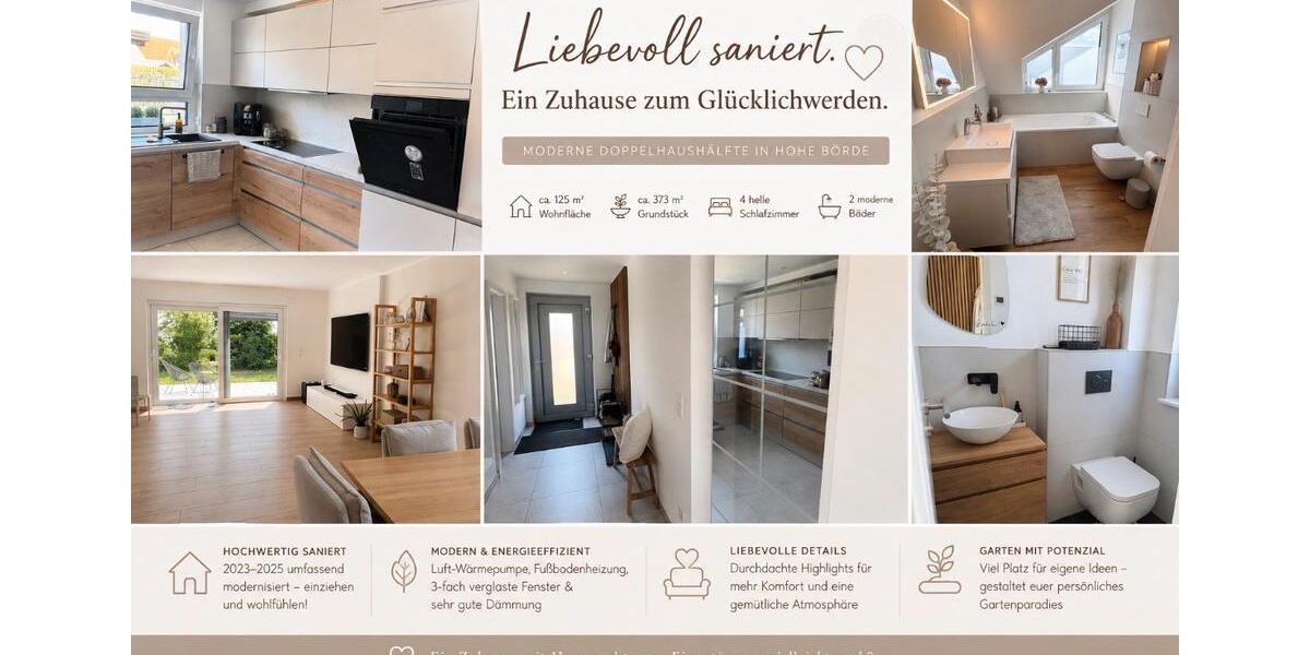 Doppelhaushälfte Hohe Börde - 369.000&euro; | Angebot:27183327
