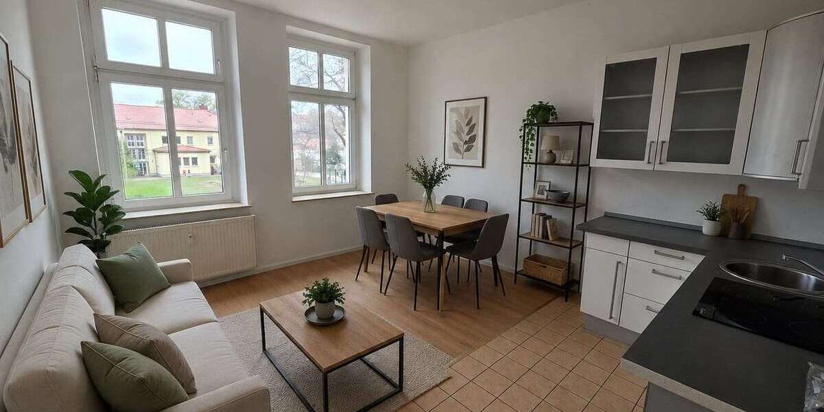 Etagenwohnung Magdeburg Stadtfeld Ost - 2 Zimmer, 56 m&sup2;, 96.000&euro; | Angebot:26212933