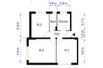 Etagenwohnung Magdeburg Diesdorf - 3 Zimmer, 69 m&sup2;, 549&euro; | Angebot:25255977