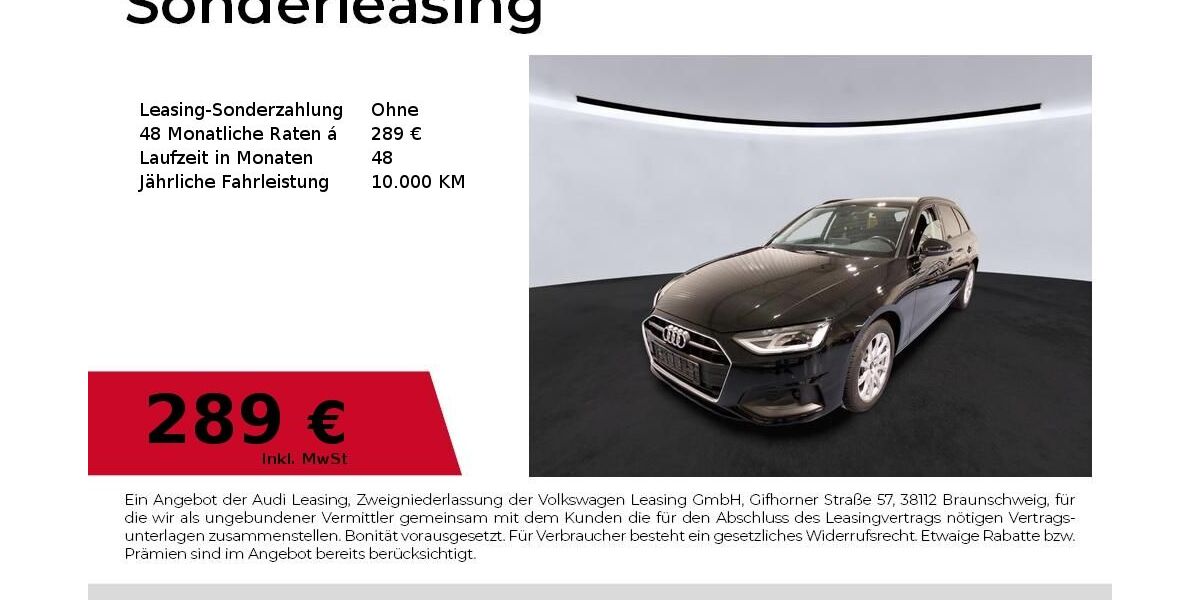 Audi A4 44.043 km 20.940 &euro; Magdeburg 39126