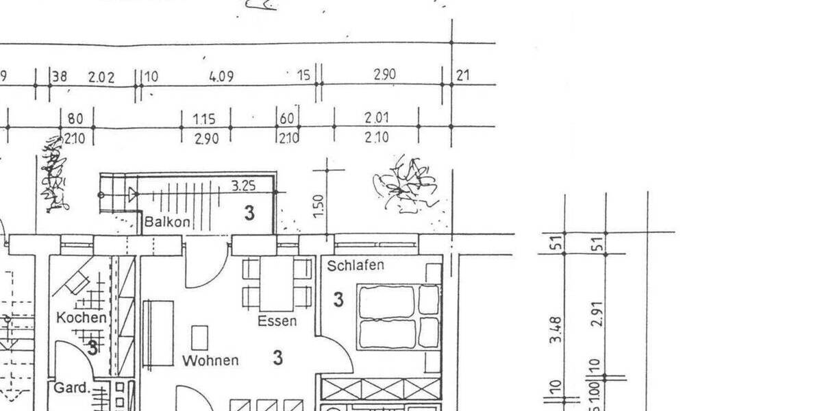 Etagenwohnung Magdeburg / Alte Neustadt Alte Neustadt - 2 Zimmer, 49 m&sup2;, 120.000&euro; | Angebot:25699988