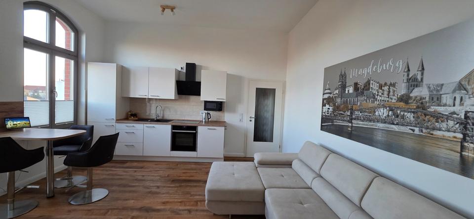 Top renovierte Wohnung mit neuen Möbeln – Magdeburg, sofort 2 zimmer