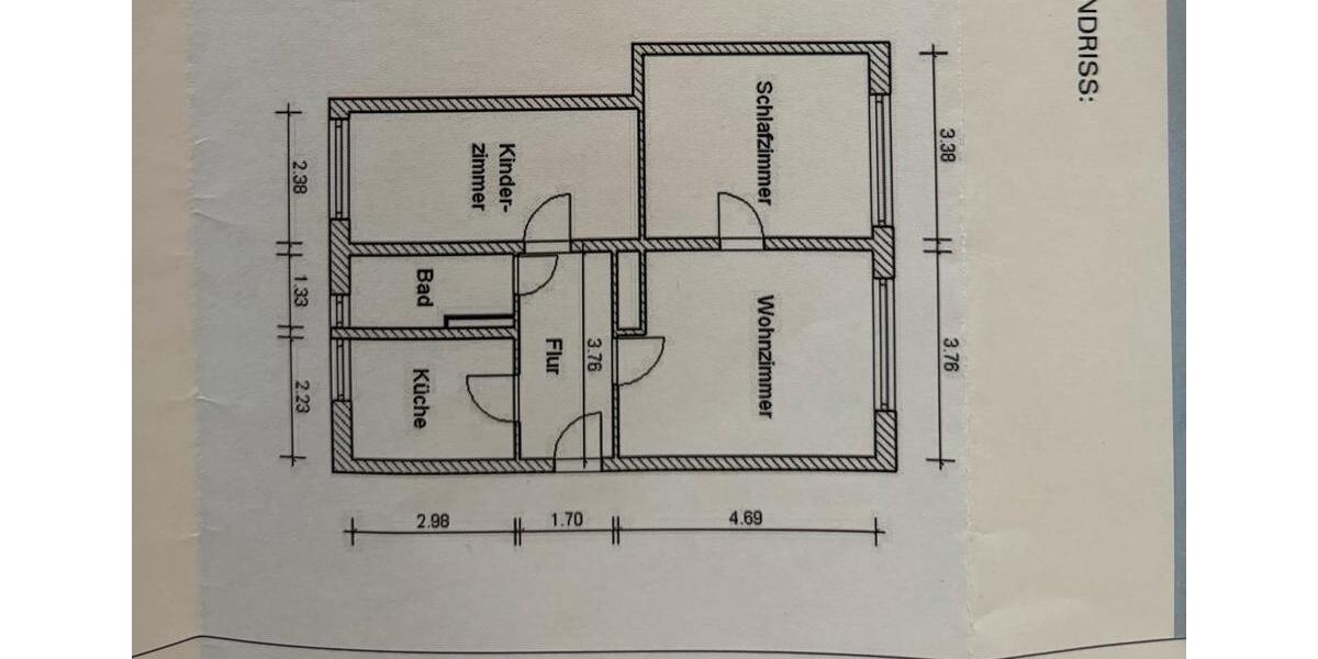 Erdgeschoßwohnung Magdeburg Alte Neustadt - 3 Zimmer, 62 m&sup2;, 688&euro; | Angebot:26357384