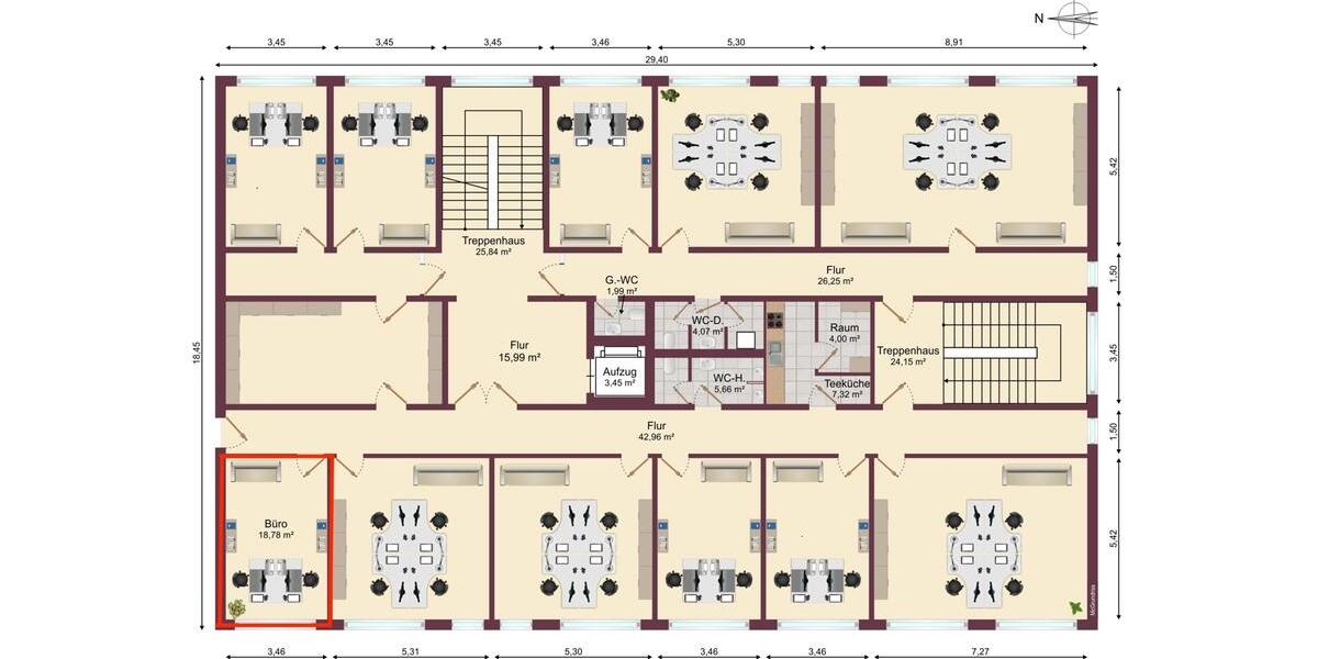 Gewerbeobjekt Magdeburg Großer Silberberg - 179&euro; | Angebot:24771186