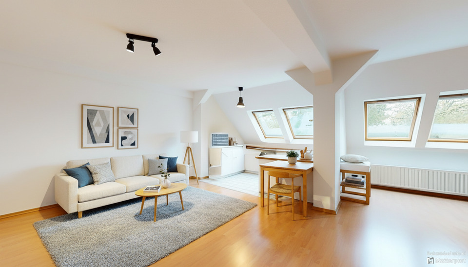 Dachgeschoßwohnung Magdeburg Nordwest - 2 Zimmer, 65 m&sup2;, 117.000&euro; | Angebot:25131361