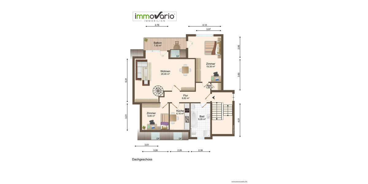 Etagenwohnung Barleben / Ebendorf Ebendorf - 4 Zimmer, 114 m&sup2;, 179.000&euro; | Angebot:23970649