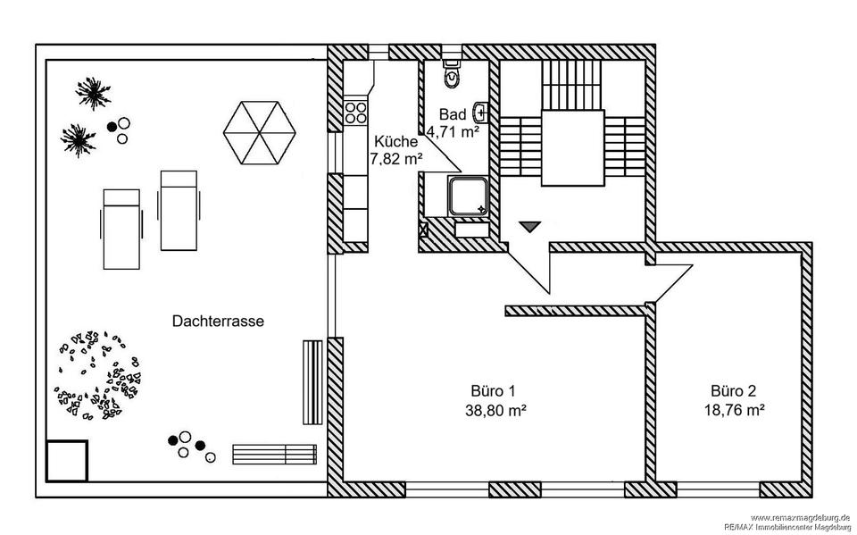 Gewerbeobjekt Magdeburg Nordwest - 820&euro; | Angebot:25860091
