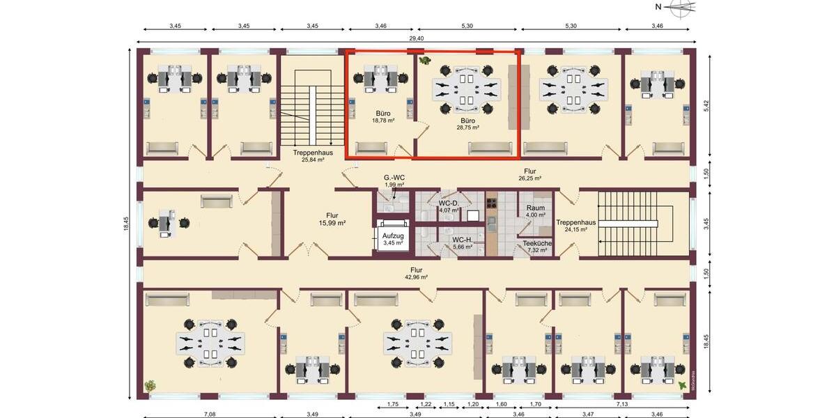 Gewerbeobjekt Magdeburg Großer Silberberg - 452&euro; | Angebot:24771187