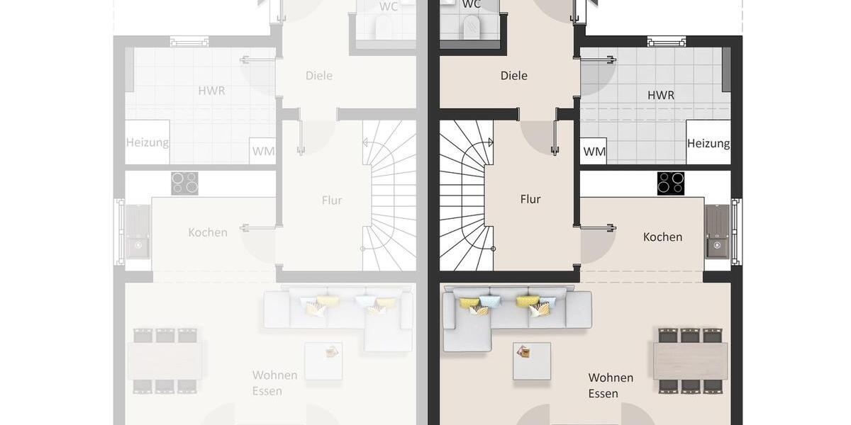 Doppelhaushälfte Magdeburg Beyendorf-Sohlen - 4 Zimmer, 121 m&sup2;, 311.810&euro; | Angebot:9017296