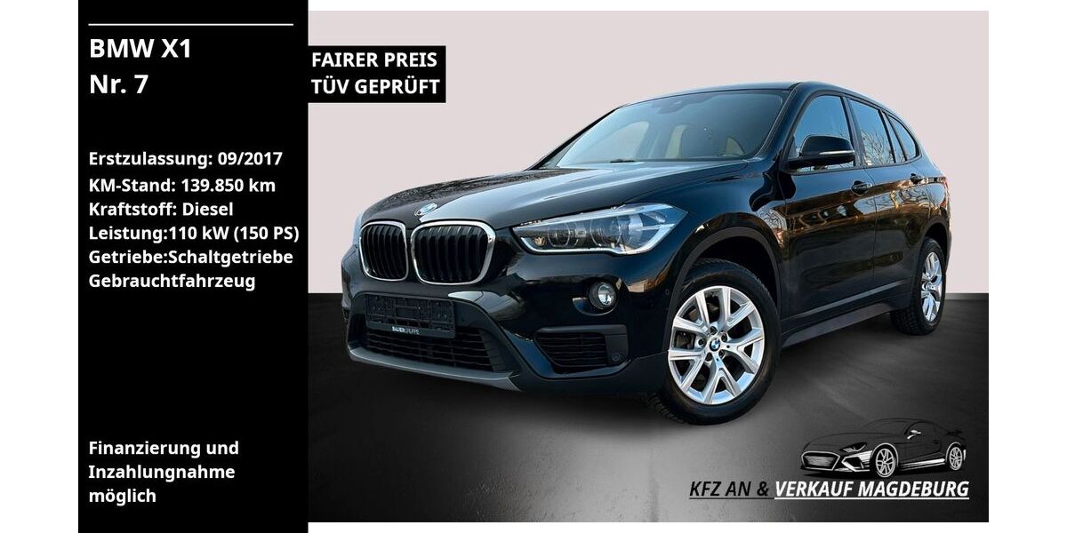 BMW X1 139.850 km 14.990 &euro; Magdeburg 39118