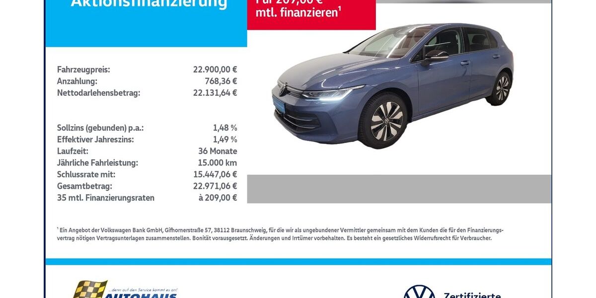 VW Golf 20.213 km 22.900 &euro; Wanzleben-Börde OT Hohendodeleben 39164