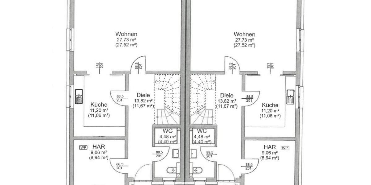 Etagenwohnung Magdeburg Brückfeld - 5 Zimmer, 130 m&sup2;, 1.750&euro; | Angebot:25343420