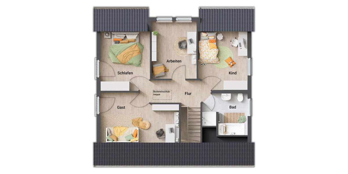 Einfamilienhaus Magdeburg Neu Olvenstedt - 4 Zimmer, 144 m&sup2;, 257.190&euro; | Angebot:26733332